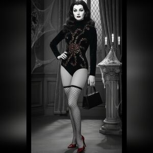 Vintage 50s 60s Majorette Costume XS